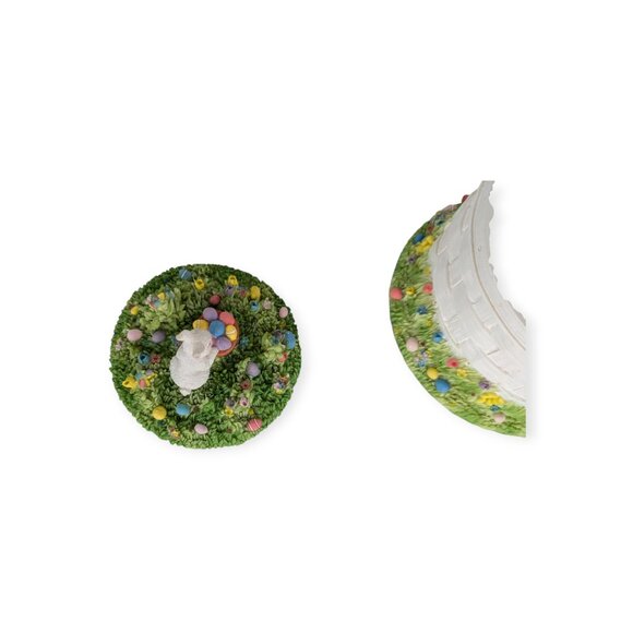 The White Barn Candle Company Easter Jar Candle Holder and Topper with Tags - Picture 3 of 10